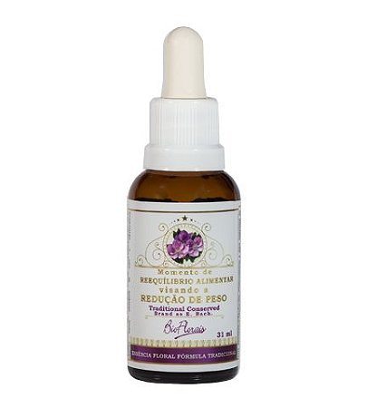 Floral Momento Reequilíbrio Alimentar Visando Redução de Peso – Linha Tradicional - 31ml