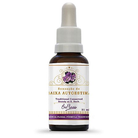 Floral Sensação de Baixa Autoestima - Linha Tradicional - 31ml