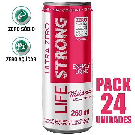 Pack Life Strong Energy (269Ml) - 24 Unidades