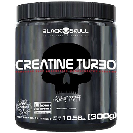 Creatina Turbo (300g) - Black Skull