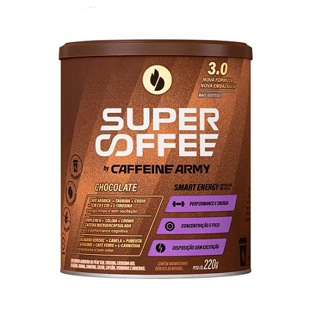 SUPER COFFEE 3.0 CHOCOLATE (220G) - CAFFEINE ARMY