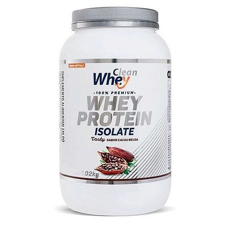 CLEAN WHEY ISOLATE CHOCOLATE BELGA - (900G) - Clean Whey