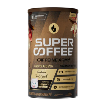 SUPER COFFEE 3.0 LINGUA DE GATO (380G) - CAFFEINE ARMY