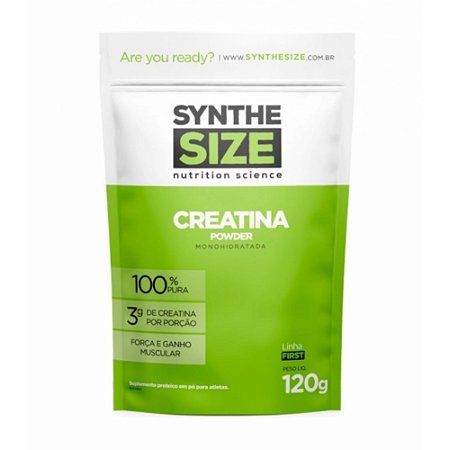 Creatina powder pura - (120g) - synthesize