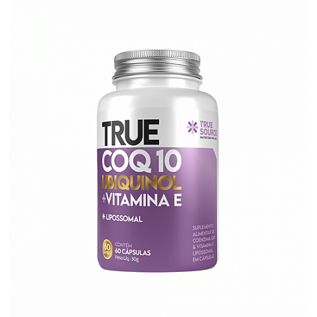 Coenzima Q10 ubiquinol Lipossomal - (60 caps) - TRUE SOURCE