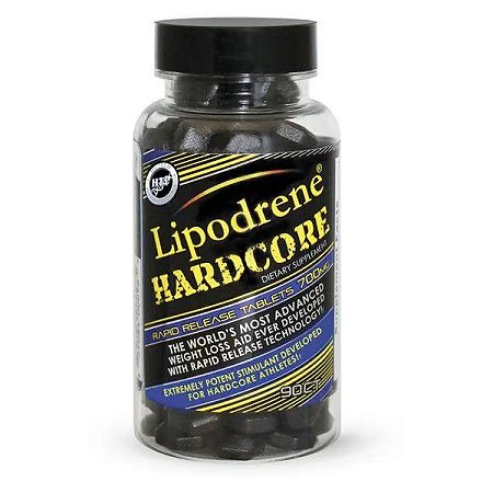 Lipodrene HARDCORE (90Tabs) - HI TECH