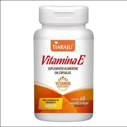 Vitamina E 400Ui (60 Caps) - Tiaraju
