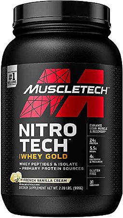Nitro Tech 100% Whey Gold (1.02Kg) - Muscle Tech