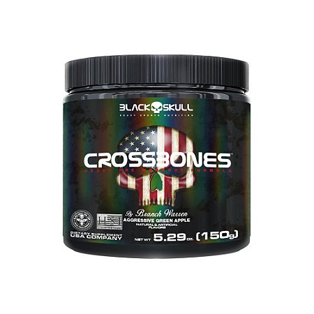 Cross Bone (150G) - Black Skull