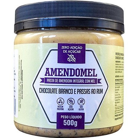 Pasta De Amendoim (500G) - Amendomel