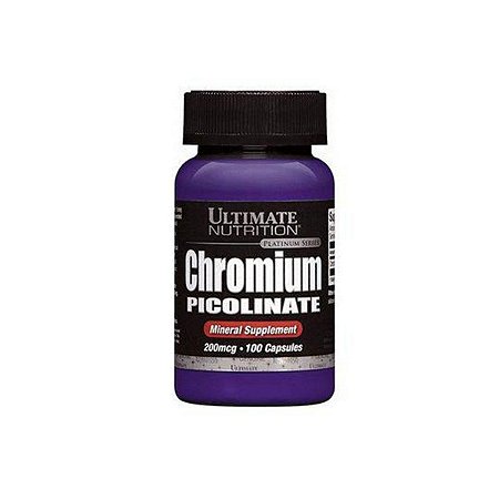 Picolinate Chromium 200Mcg (100 Caps) - Ultimate Nutrition