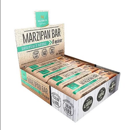Marzipan Bar 300G (12 Unidades) - Nutrify