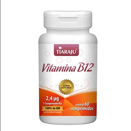 Vitamina B12 (60 Caps) - Tiaraju