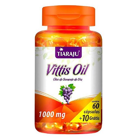 Vittis Oil (60Caps + 10 Grátis) - Tiaraju