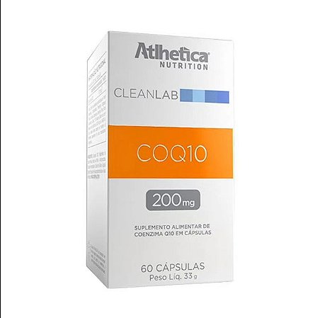 Cleanlab Coq10 200 Mg (60 Capsulas) - Atlhetica Nutrition