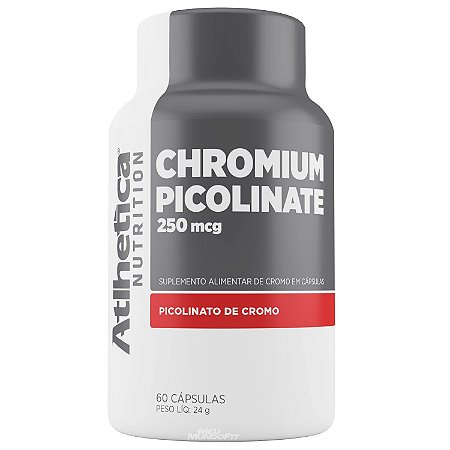 Chromium Picolinate 250 Mcg (60 Caps) - Atlhetica Nutrition