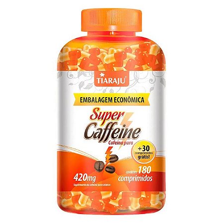 Super Caffeine 420Mg (180+30 Comp) - Tiaraju
