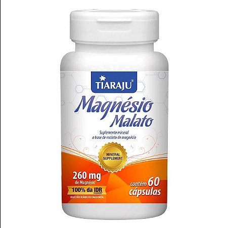 Magnesio Malato (60 Caps) - Tiaraju