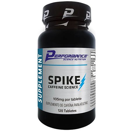 Cafeina Spike 105Mg (120 Capsulas) - Performance Nutrition