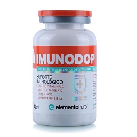 Imunodop Suporte Imunológico (120 Caps) - Elemento Puro