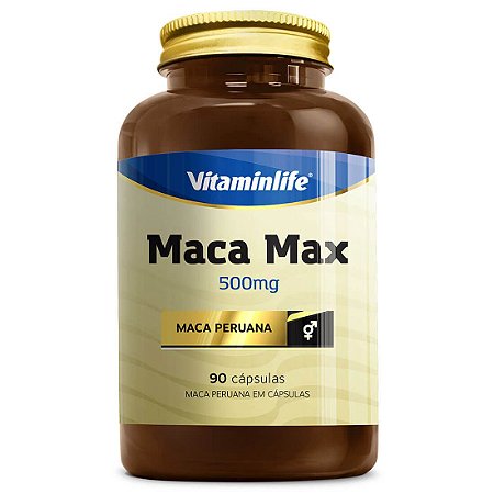 Maca Max 500Mg (90 Caps) - Vitaminlife