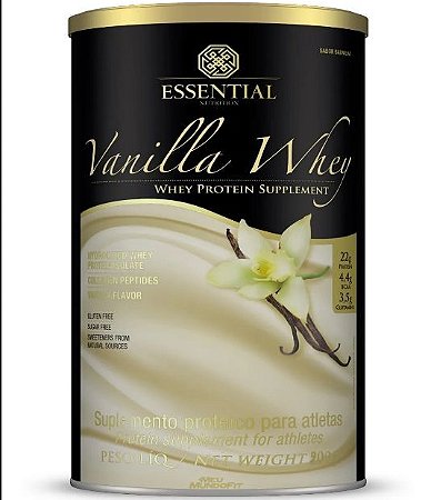 Vanilla Whey (900G) - Essential Nutrition