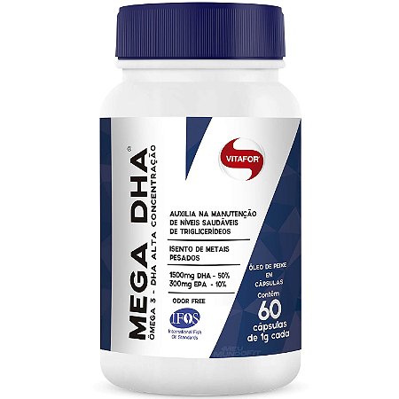 Mega Dha (60 Caps) - Vitafor
