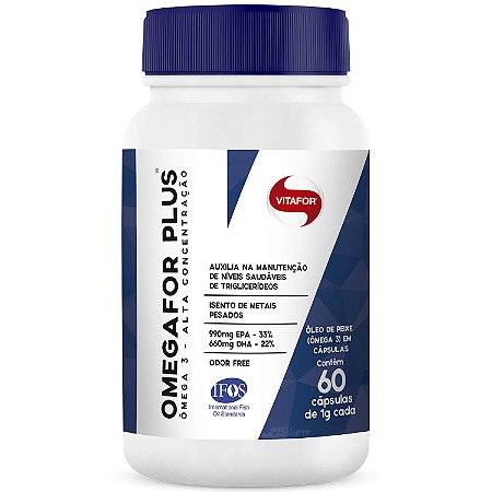 Omegafor Plus (60 Caps) - Vitafor