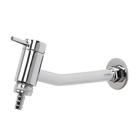 Torneira Link Longa Jardim Tanque Com Adaptador de Mangueira