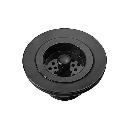 Válvula Escoamento Cuba Americana ABS Preto 3.1/2