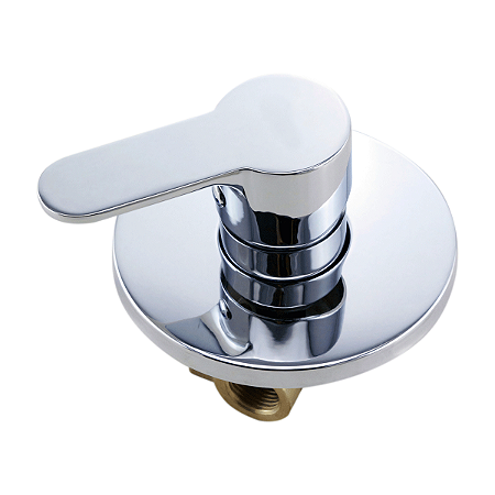 Misturador Monocomando Chuveiro Redondo Cromado 1/2