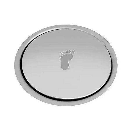 Ralo Click Inteligente Redondo Para Banheiro Inox 10x10