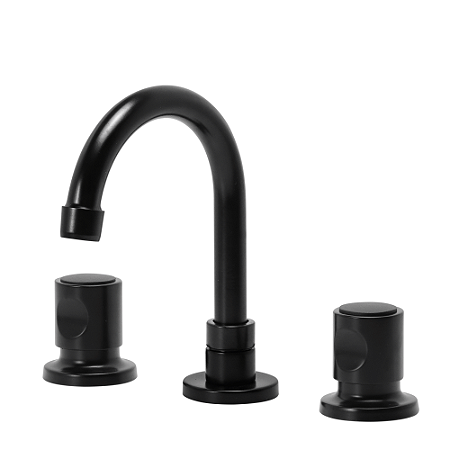 Torneira Misturador Banheiro Lavatório Luxo Preto Metal