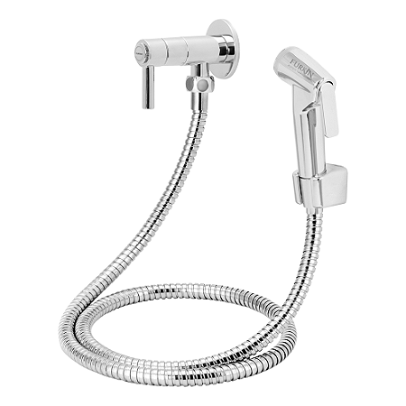 Ducha Higiênica Cromado ¼ de volta c/ Gatilho ABS