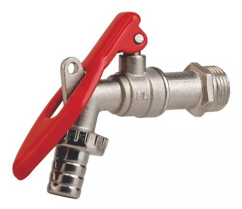 Torneira Esfera Cadeado Parede metal Jardim Antivandalismo