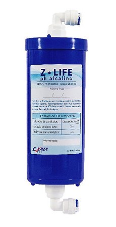 Refil Filtro de Água Alcalino Z- Life Compatível Top Life e Leaf
