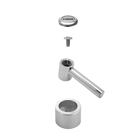 ACABAMENTO VOLANTE C51 CROMADO PARA REGISTRO TORNEIRA 1/4 DE VOLTA PADRÃO DECA CROMADO METAL