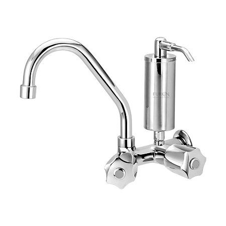 Torneira C50 Bica Móvel Cozinha Parede Com Filtro Slim