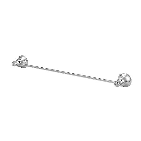 Porta Toalha Barra Metal Cromado Banheiro Premium