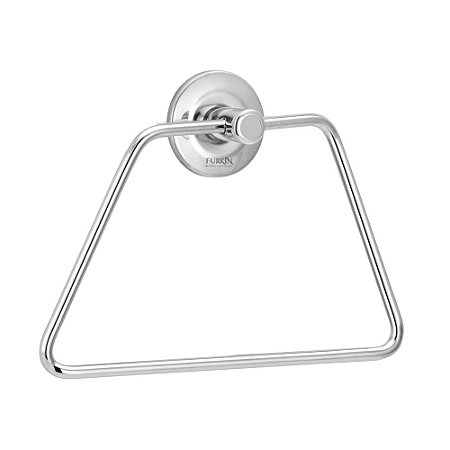 Porta Toalha Banheiro Trapézio Mãos Rosto Metal Banheiro
