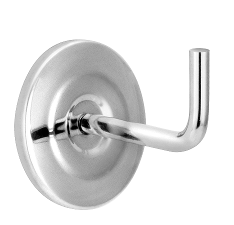 Gancho Cabideiro Porta Toalha Metal Cromado Banheiro Parede