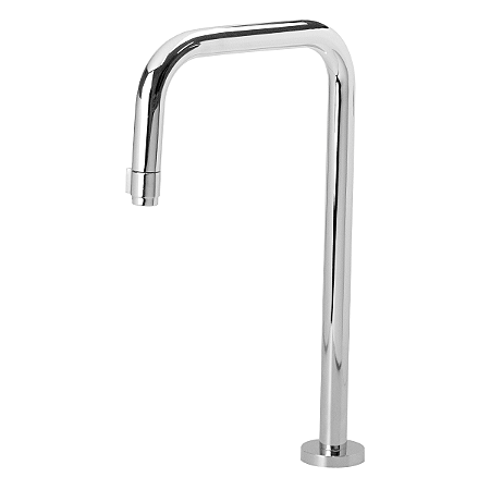 Torneira Bica Alta 90º Graus Banheiro Cuba Lavabo Metal Cromado