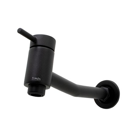Torneira Link de Parede Preta Para Cuba de Banheiro