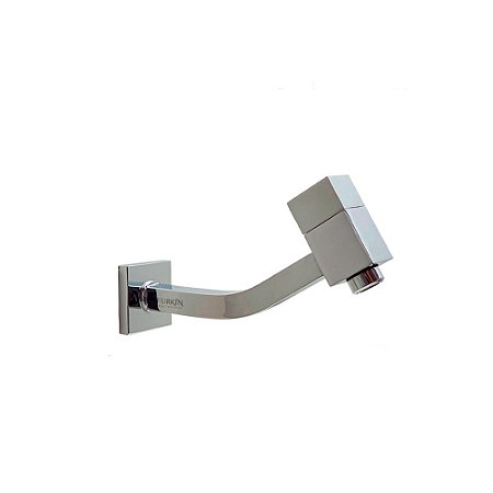 Torneira Link Quadrada Banheiro de Parede Média 1/4 de Volta