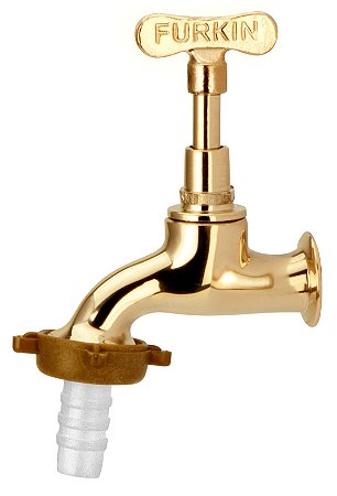 Torneira de Jardim Amarela 1/2 Por 3/4