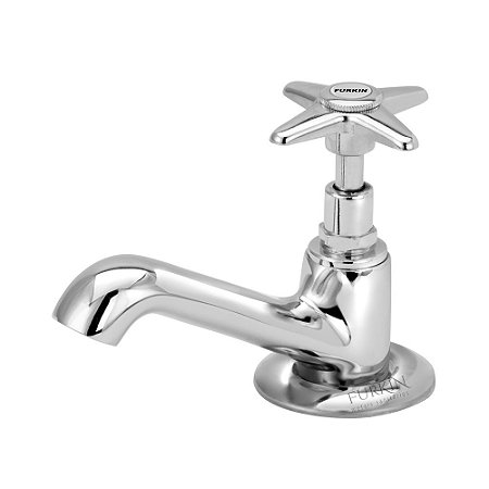 Torneira de Pia Tradicional Metal Para Banheiro Mesa Simples