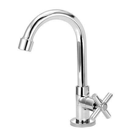 Torneira C62 Bica Móvel Banheiro Lavatório 1/4 Volta