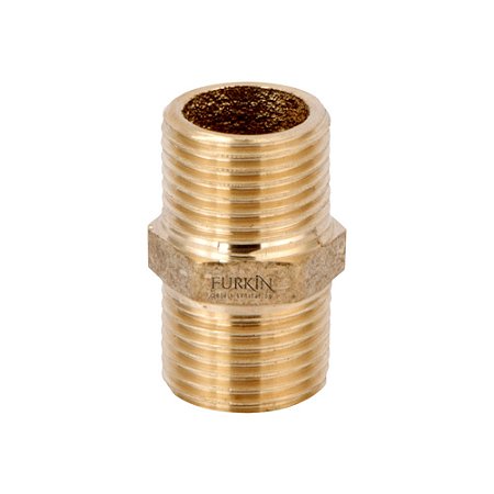 Niple Amarelo Metal 1/2 x 1/2