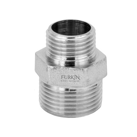 Niple Cromado Metal 1/2 x 3/4