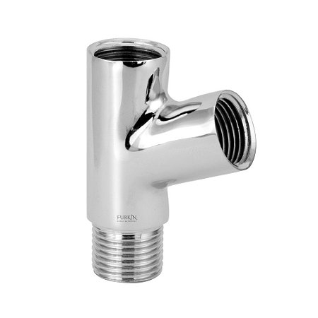 Junção em Y Rosca 1/2 Cromado